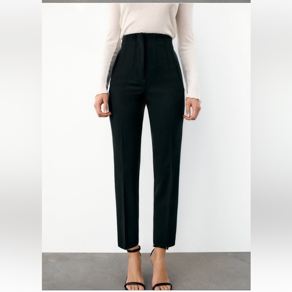 Nwt zara highwaisted dress pants